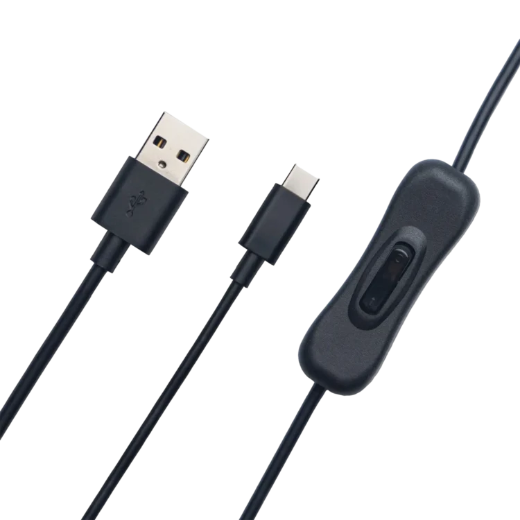 usb-a-to-usb-c-data-power-cable-with-on-off-switch | Fast Charging & Data Cable