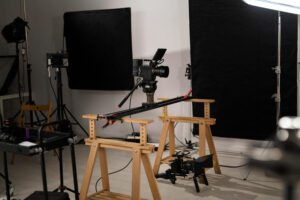Modern multi-camera studio for GCC content creators