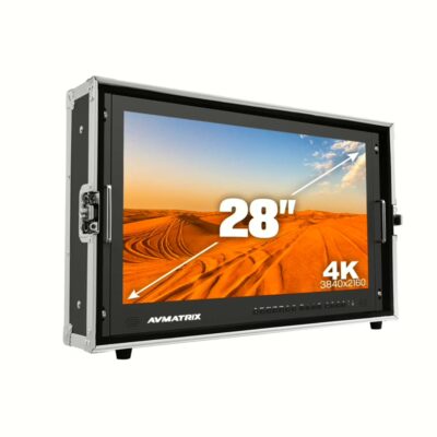 AVM-E28-4KS 28 inch carry on 4K Broadcast director monitor