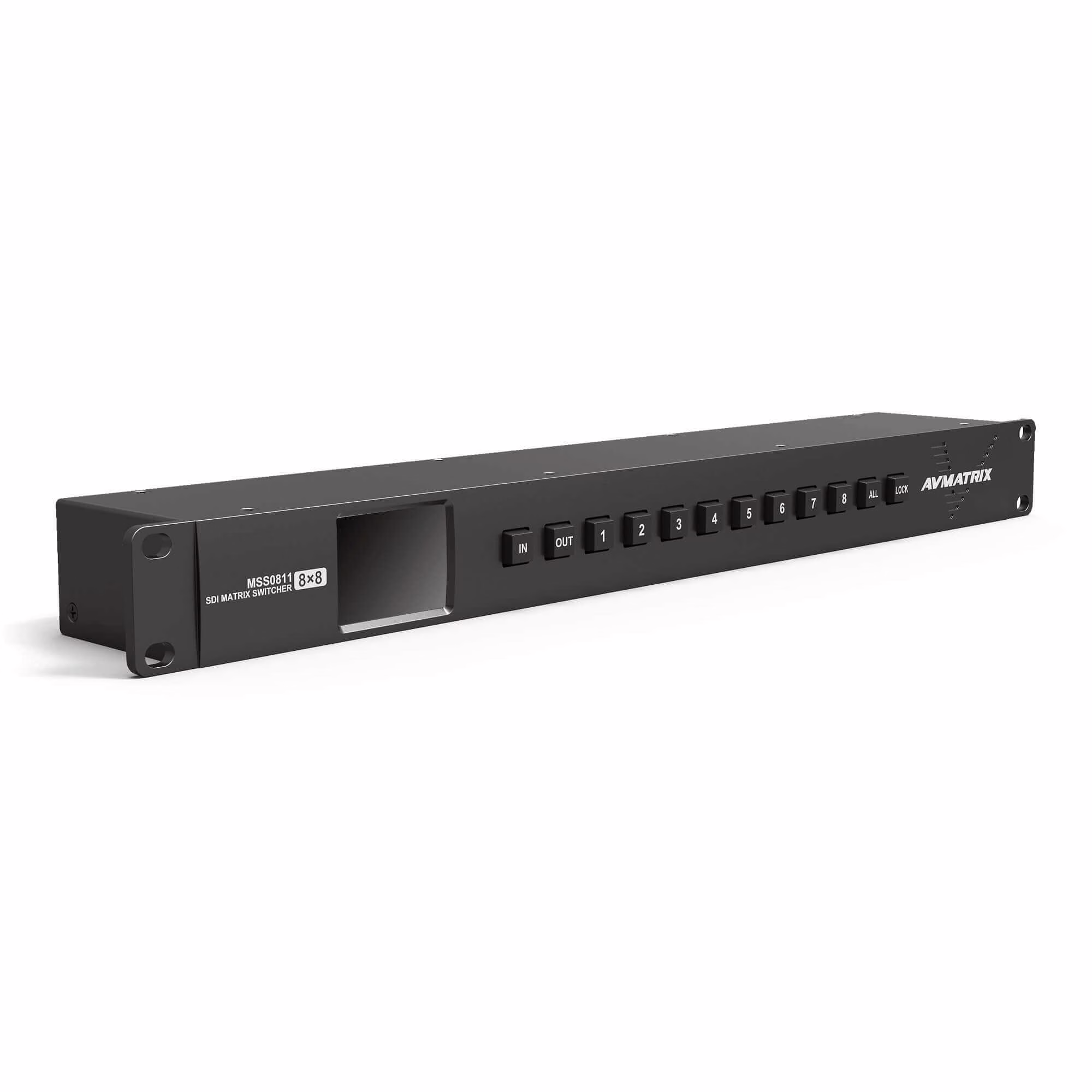 mss0811-1ru-8x8-3g-sdi-matrix-switcher