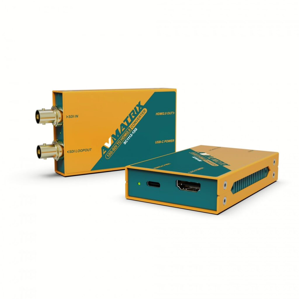 SC1112-12G-SDI to HDMI2.0 Converter