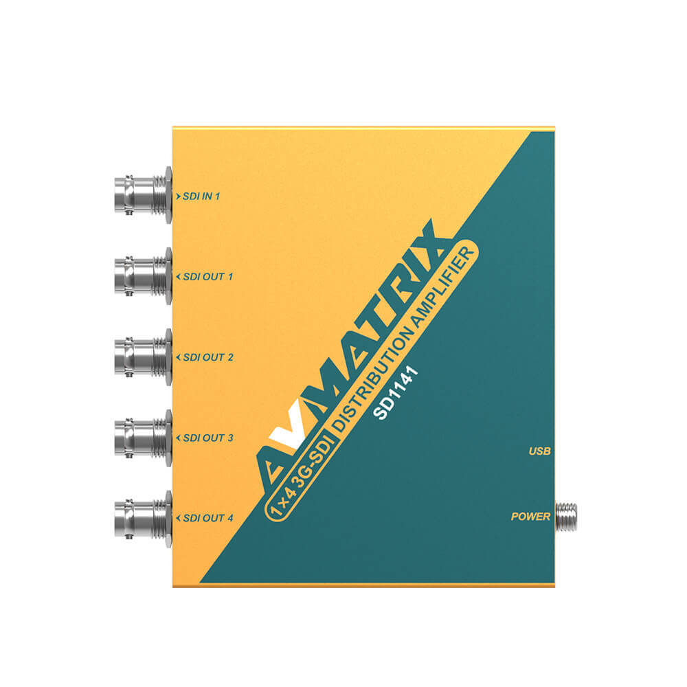 SD1141 1×4 SDI Reclocking Distribution Amplifier – Ver A