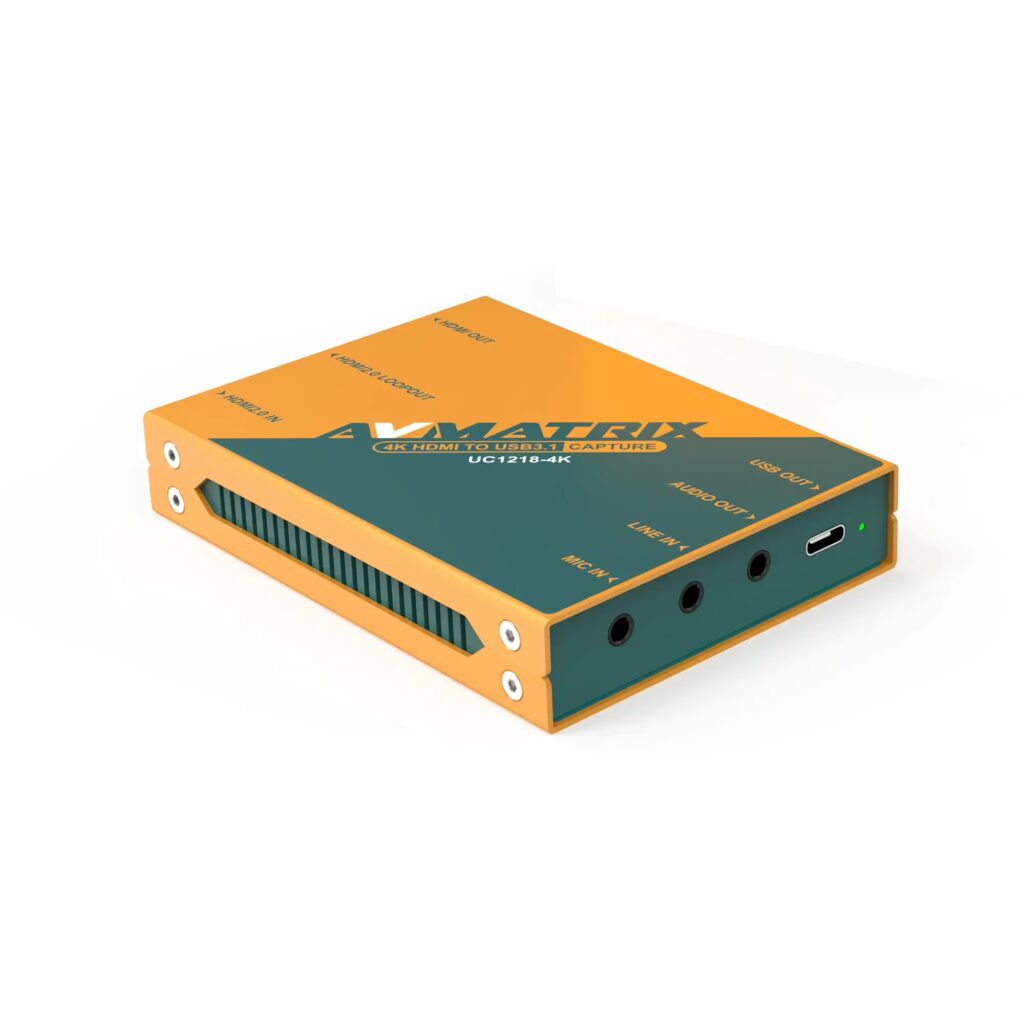 UC1218-4K-4K HDMI to USB 3.1 Gen1 Capture