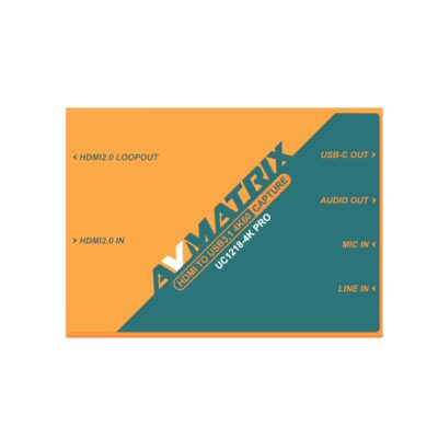 UC1218-4KS/PRO-HDMI2.0 TO USB 4K Capture Box Series