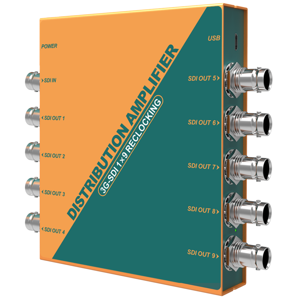 SD1191 1×9 SDI Reclocking Distribution Amplifier – Ver A